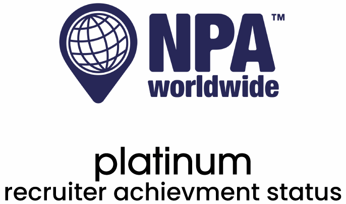 NPA Worldwide platinum recruiter achievement status